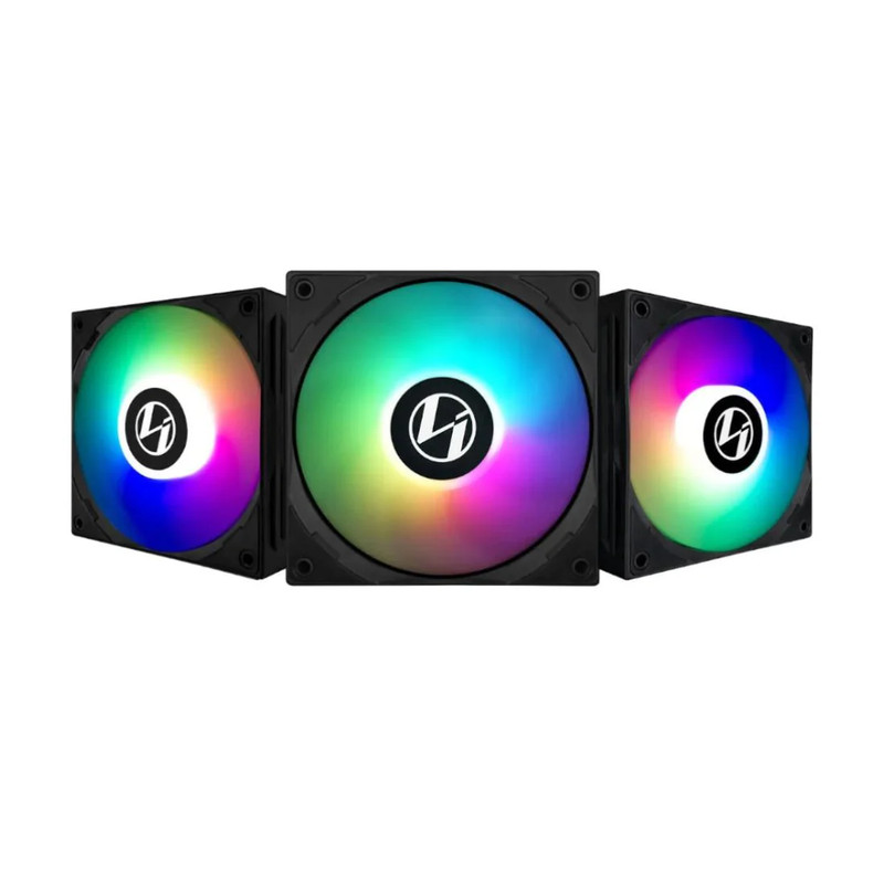 Lian Li ST120 ARGB 3x120mm Fans - Black - مروحة تبريد